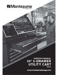 Montezuma utility cart BK3605UC